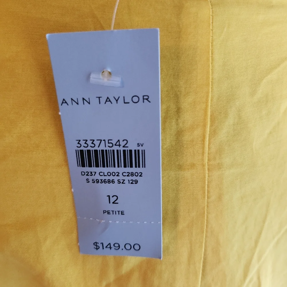 Ann Taylor wrapped skirt size 12P NEW